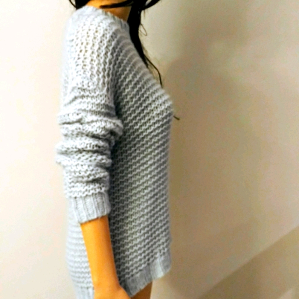 Chelsea and theodore small light blue sweater